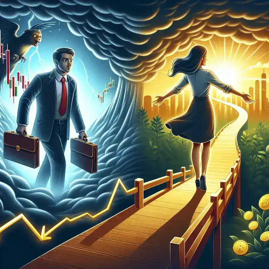 Investors Moving from Panic to a Goldilocks Scenario